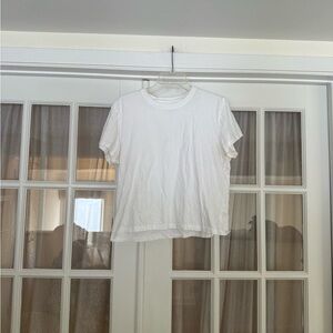 Everlane Boxy White 100% Cotton T-Shirt